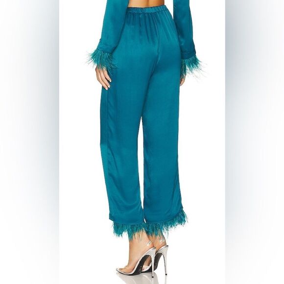 Lovers and Friends Trish Pant in Deep Cyan - Picture 2 of 5